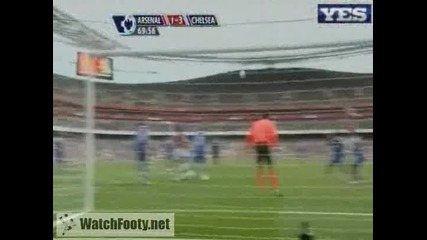 Arsenal - Chelsea Gol Na Bendtner