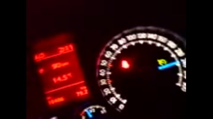 Golf R32 0 - 270 kmh 