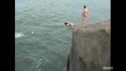 По лудо падане във вода няма 
