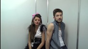 Dancing Stars - Михаела и Светльо за шегите и им танц (01.04.2014г.)
