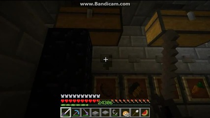 Minecraft-къща по мой дизайн+обор,камина и spawner