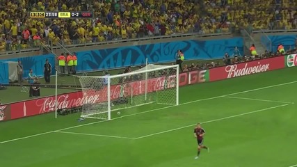 Ето всъшност как изглеждаше мача Бразилия - Германия