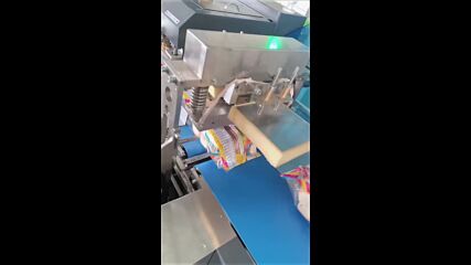 Хоризонтална опаковъчна машина за хляб / Horizontal bread packaging machine