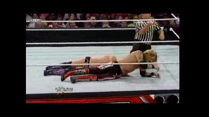 chris jericho vs edge vs randy orton в първична сила 19/07/2010 