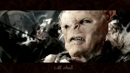 Lord of the Rings - Pippin sings for Denethor with lyric