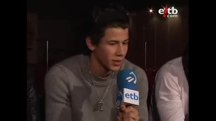 jonas brothers interview 