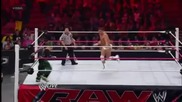 Коуди Роудс и Деймиан Сандоу стават главни претенденти за отборните титли - Raw 22/10/12