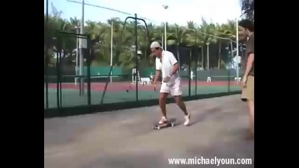 Michael Youn - Benjamin cant Skate 
