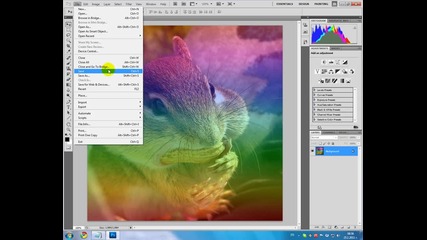 Как да направим цветен ефект на снимка със Photoshop [ H Q ]