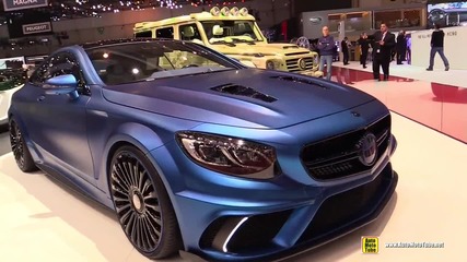 Ето я конкуренцията на Brabus: 2015 Mercedes S65 Amg Coupe - Diamond Edition by Mansory 972hp