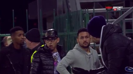 Звездите на Лудогорец гледат мача на дублите