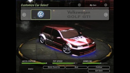 My car in Need For Speed Underground 2
