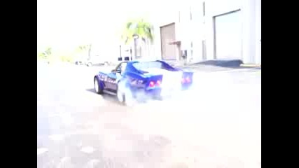 1969 Chevrolet Corvette Supercharged Rolling Burnout 