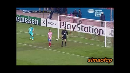 24.02 Атлетико Мадрид - Порто 2:2 Лисандро Лопес Изравнителен Гол