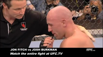 Submission of the Week Jon Fitch vs. Josh Burkman