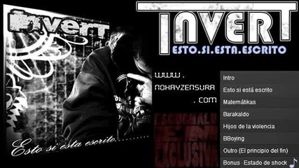 Invert - Estado de shock (remix) [maqueta - Esto s est escrito - 2009]
