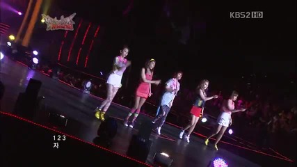 Wonder Girls - Like This @ Music Bank in Hk (06.07.2012)
