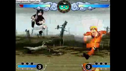 Naruto Battle Arena 2 Mugen ( tehniki koito vladeq na sasuke - kun , naruto - kun ) - still waiting