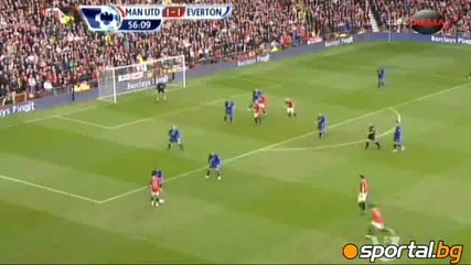 Манчестър Юнайтед се спъна от Евертън в осем голов спектакъл