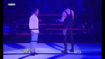 Raw 2009/03/09 Shawn Michaels & The Undertaker