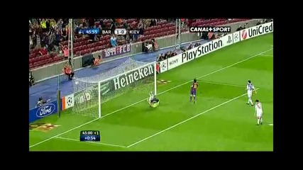 Messi 1vs.1 Ibra lob