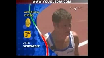 Alex Schwazer Олимпийски Шампион 50 km спортно ходене