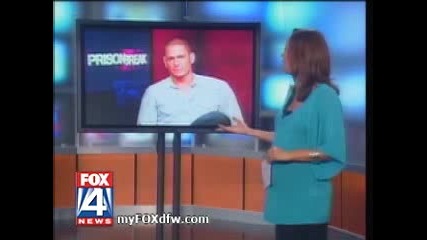 Wentworth Miller - My FOX Dallas Interview за  Prison Break