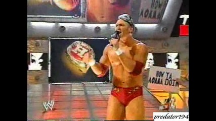 Wwe Raw 7 4 2003 Скот Щайнер Срещу Кристофър Нюински