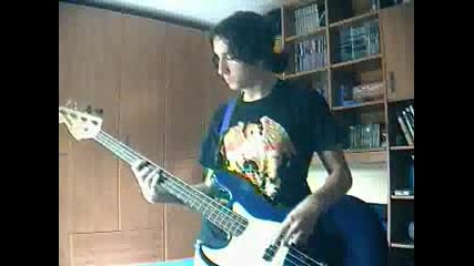 Iron Maiden - Wasting Love - bass Cover 