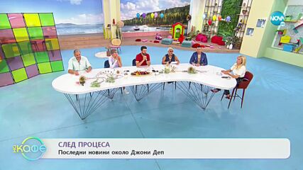 След процеса: Последни новини около Джони Деп - „На кафе” (08.06.2022)
