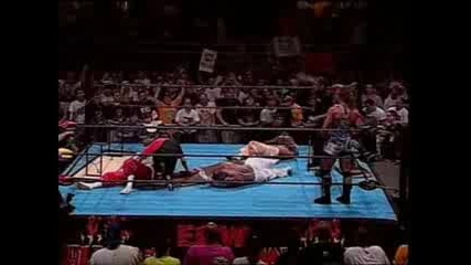 E C W Heatwave 98 - Hayabusa & Shinzaki vs Rob Van Dam & Sabu [2]