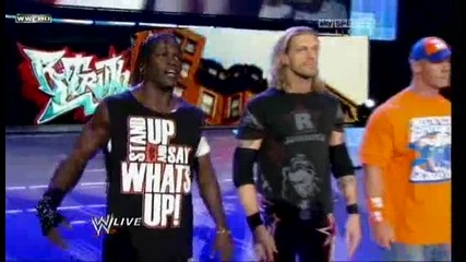 Raw 19.07.10 - John Cena е сформирал отбор срещу Nexus 