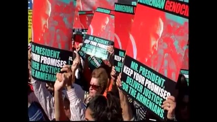 Protest_ Obama Keep Your Pledge To Recognize The Armenian Genocide -- Part 2 of 3