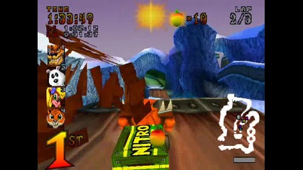 Crash Team Racing - Area Glacier Park - Polar Pass - Trophy 