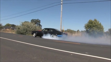 Chevy Nova Burnout