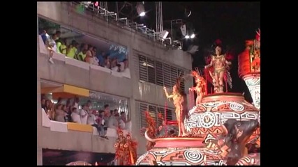 Africa themed float Rio Carnaval