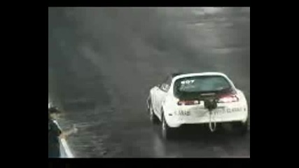 Al3nabi Toyota Supra Going At 1/4 Mile With 7.9