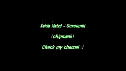 Tokio Hotel - Screamin 2x speed 
