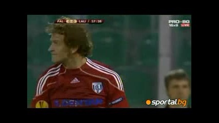 30.9.2010 Палермо - Лозана 1 - 0 Лига Европа групова фаза 
