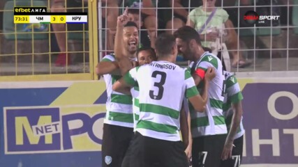 Цветомир Панов направи резултата 3:0 за Черно море