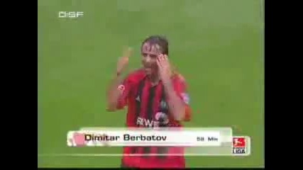 Бербатов бележи 2 гола на Байерн Мюнхен