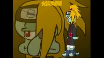 Naruto Sponge Bob Characters