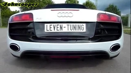 Галещ ухото звук от Audi R8 V10 Spider Leven Tuning