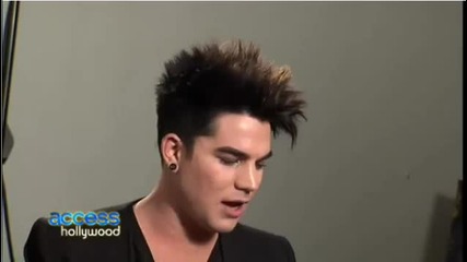 Access Hollywood Adam Lambert Talks Turning 30 /24 Jan 2012/