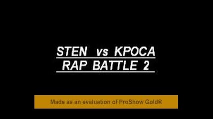 Sten vs Kpoca - Rap Battle 2