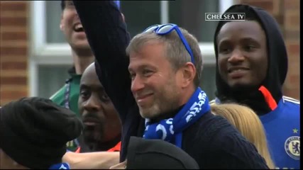 Челси по улиците на Лондон