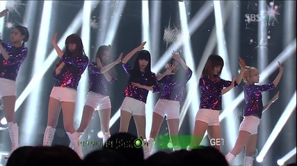 (hd) Aoa - Get Out ~ Inkigayo (04.11.2012)