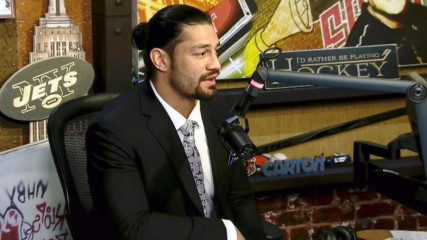 Roman Reigns talks about his career and family on the "Boomer & Carton" show