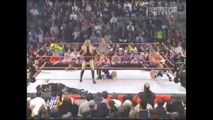 Chris Jericho Gives Stacy Keibler the Walls of Jericho - Vid 