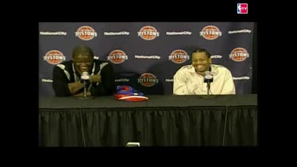 Ai Talks Practice, Shows His Sense of Humor 